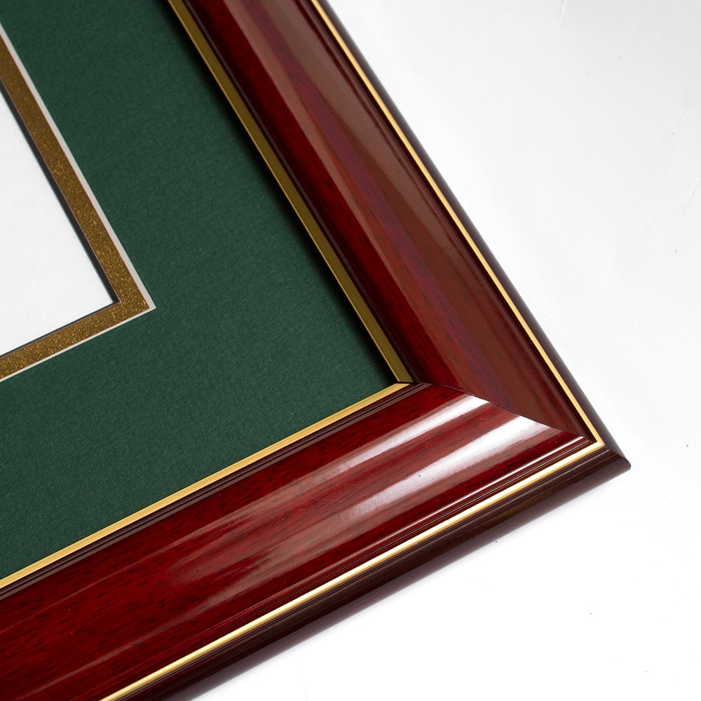 Elite, Law, Diploma Frame, Name Plate, Cherry